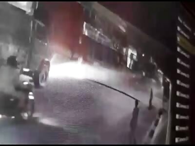 Man trampled to death in dark street