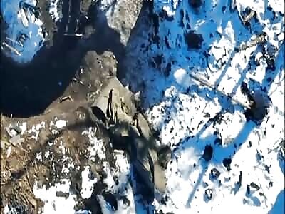 Artillery Hit Sends Soldiers FLYING