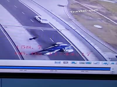 Woman dies run over in China