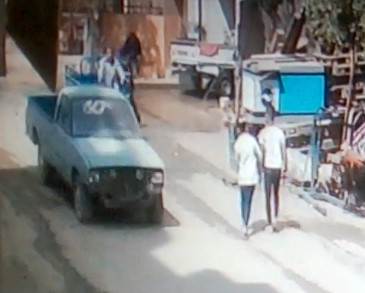 Guy walking on the Road is Run Over and Killed by a Tricycle 