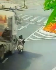 Mother & Daughters Fall Under Cement Truck