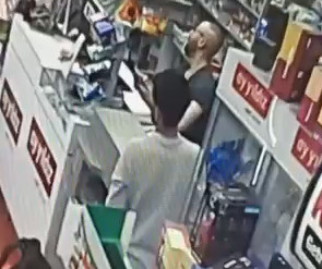 German Store Owner Fights Armed Migrant