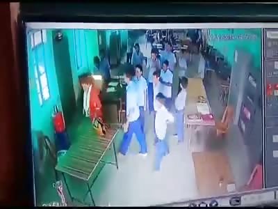 Students Gang Up Against Teacher, Thrash Her With Chair