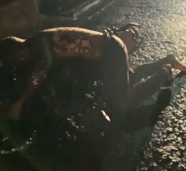 Burnt & Stiff in Weird Pose