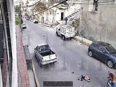 Little man gets in the way 