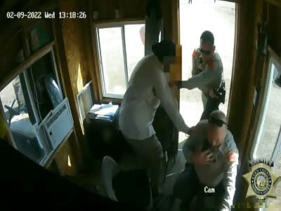 California Deputy Shoots Suspect Holding Man Hostage With Knife