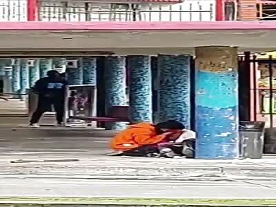 Protests in Panama / Woman Shot in the head