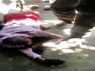 Thief taken from the crowd