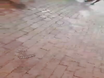 Fight with the machete