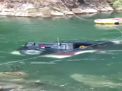 does not wake up after a dip in the lake