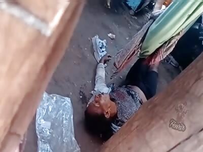 Woman murdered by thugs.