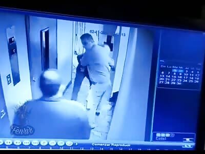 Man attacks the old man and then the police