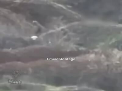 Russian soldier shot in the back of the head