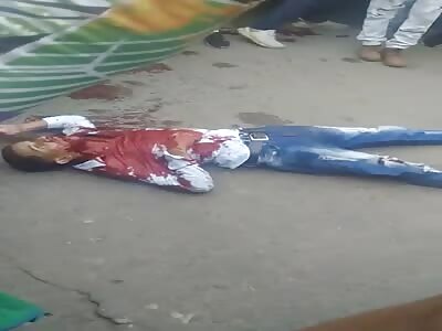 Robbery ends badly thief dead (Colombia)