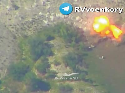 Destruction of the Dana-M2 self-propelled guns 