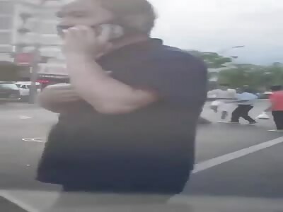 Woman stabbed in car