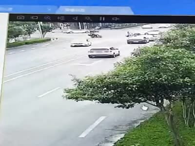 Killed in collision with car