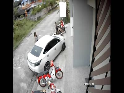 Husband uses gun to slap wife's face....the gun discharges.