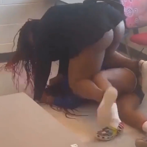 Hot Teacher Beat The Braids Off Rude Student