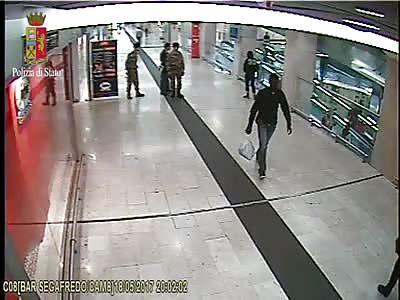 aggressione a poliziotti a milan italy