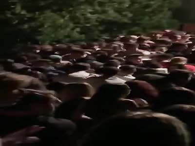 Corinaldo Italy. Tragic escape from the disco.