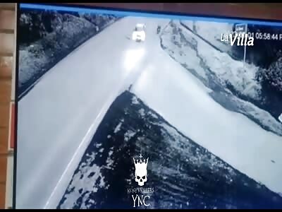 Speeding killed...motorcyclist ends up under a tractor-trailer