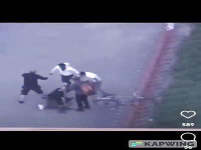 Sweden 2023-05-30: Swedish African Gangster Assassin Shoots And Stomps