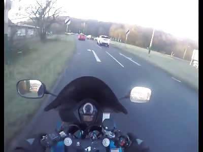 Biker Finds His sun
