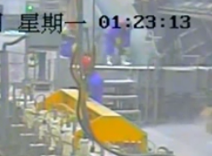 Worker Gets Splashed With  Molten Aluminium Then Sets Onfire