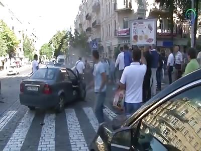 Caught on CCTV the Assassination of  journalist Pavel Sheremet (With Aftermath)