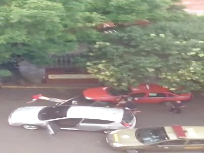 BRAZIL POLICE KILL BANDITS AFTER CHASE another angle