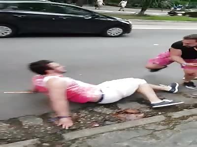 Brazilian Nutella fight in Carnival 