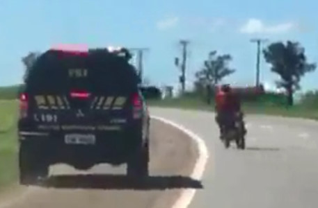 Never Give up the Police Chase.