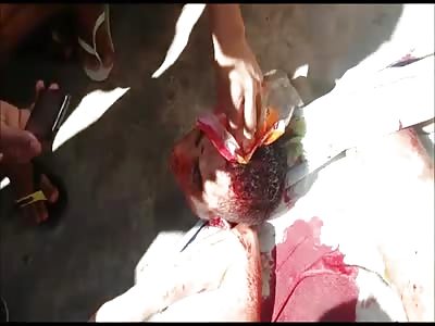 New Video Showing an Inmate Decapitated