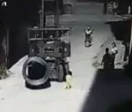 Shocking Video Shows Little Boy Being Crushed by Forklift