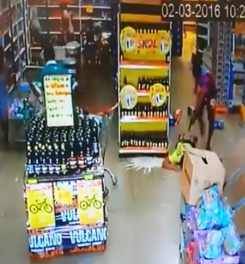 Man is Violently Shot to Death inside Market..Kids are a Few Feet Away 