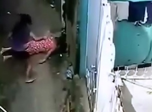 Mother Daughter Asian Women Fight it Out Ending in KO 