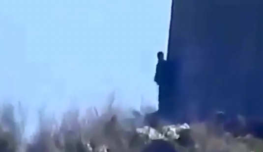 Death Incoming..Terrorist Firing Rocket is killed On Camera 