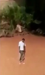 Man somehow Hanged Himself from a High Bridge...