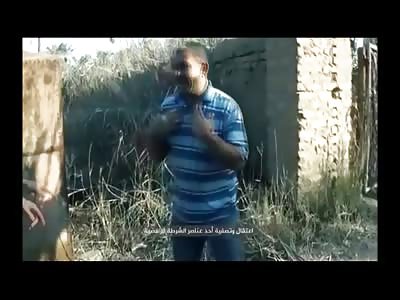 Man tries to Flee during Execution but is Shot from the Back by large AR-15