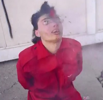 Eyeballs Pop Out during Brutal Shotgun Execution..