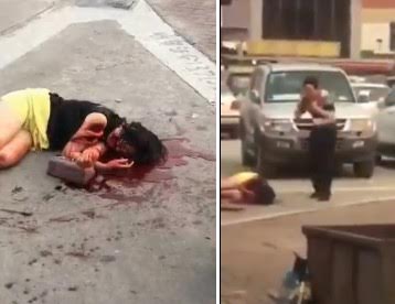 Man Hacks his Wife to Death and then Cuts his own Throat