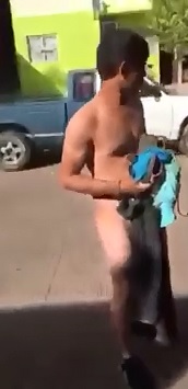 Mexican Drug Cartel Group Humiliates 2 in the Back of a Minivan 