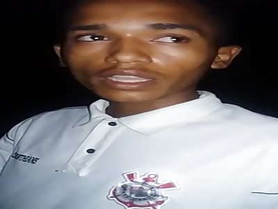 Another Video out of Brazil of Alleged Criminal having His Hand Shot through with a Bullet 