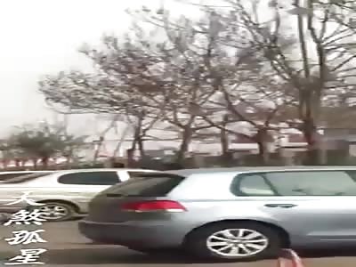 Suicide Tumbler..Man hits a Balcony or Two on the Way Home 