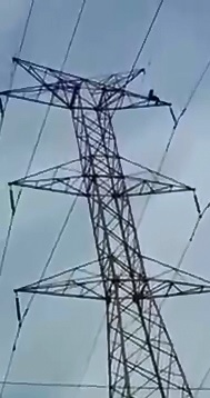 Man's Spectacular Suicide Ends as he gets the Wrath of Electricity (2 Angles)