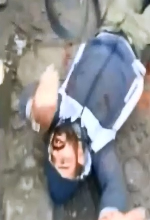 Creepy Execution..Man does Bizarre Gesture then takes one to the Dome 