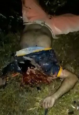 Man found with his Head Ripped Off in the Grass...Died in a Auto Accident 