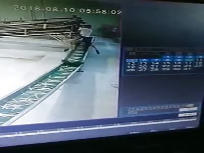 Factory Worker Killed in Bizarre Accident 