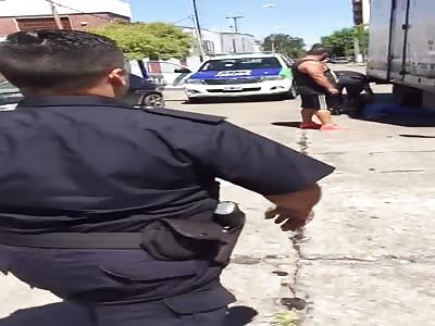  thief police trapped in argentina